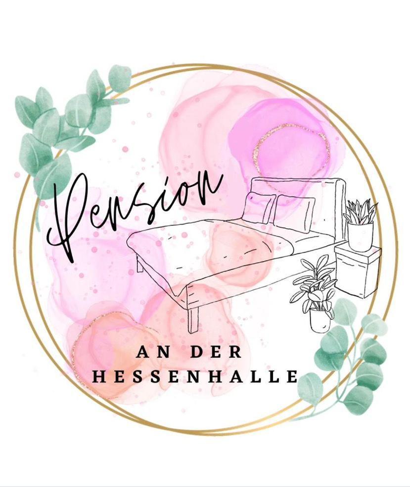 Pension An Der Hessenhalle Гисен Экстерьер фото