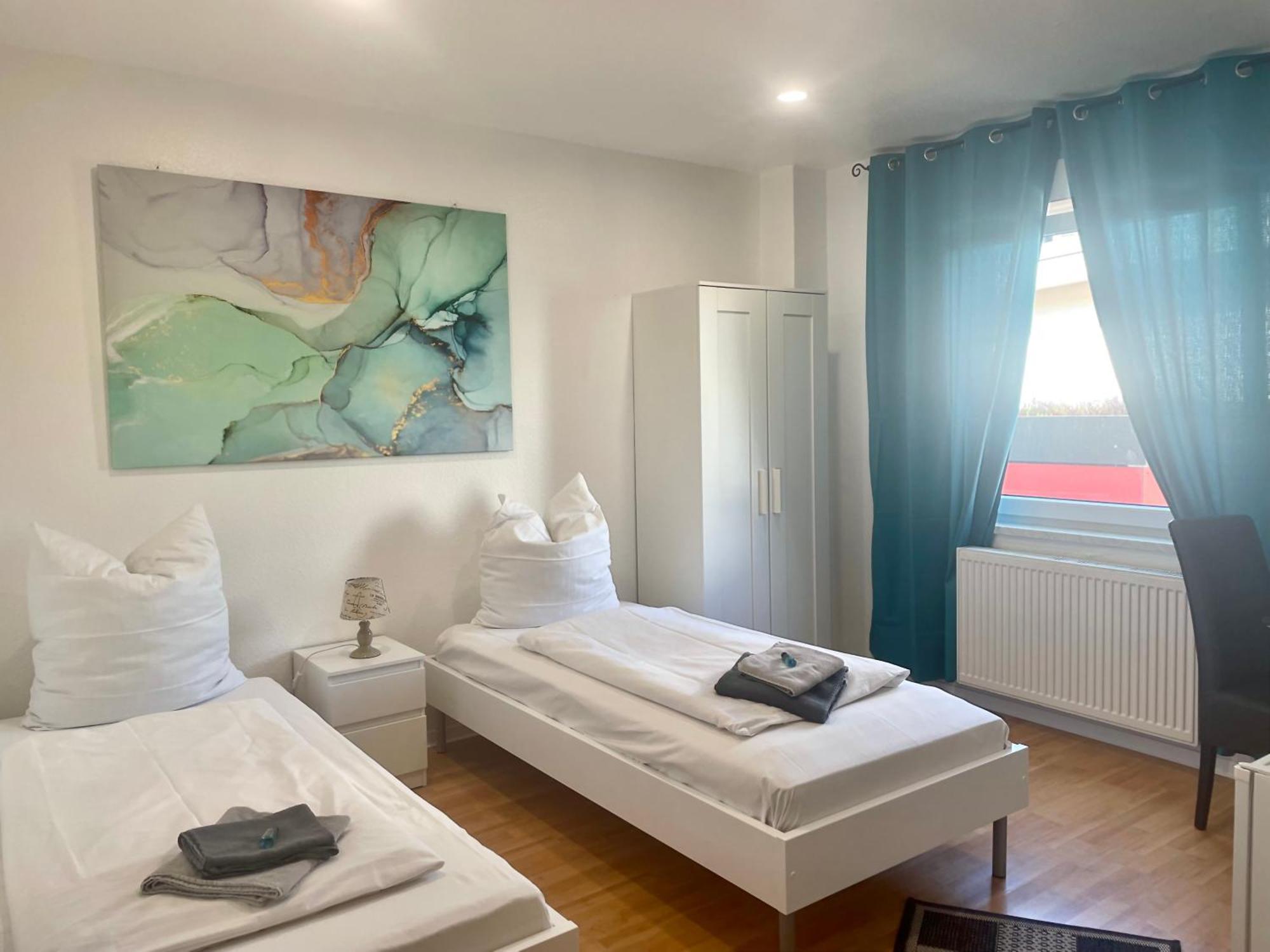 Pension An Der Hessenhalle Гисен Экстерьер фото